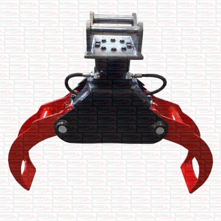 Excavator Log Grabing Attachments Wood Grapple