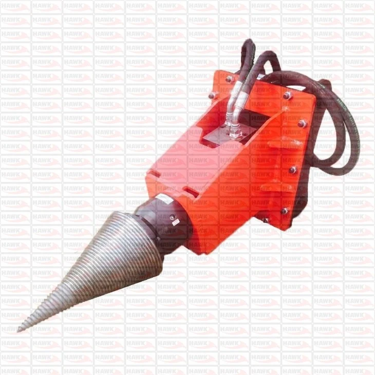 For Any Model Of Excavator Digger From 2 To 20 Ton. The Log Splitter Attachment Can Break Down Large Quantities Of Timber in A Single Day With A Single Man & Machine Operation, To Size Suitable For Firewood, A Processor Or Chipper. Many Customers Use The Cone Log Splitter As A Se